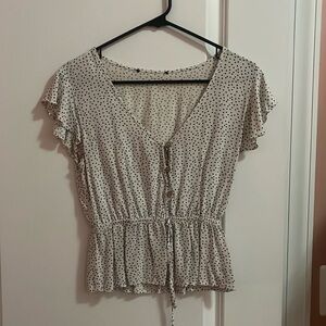 Vintage polka dot shirt